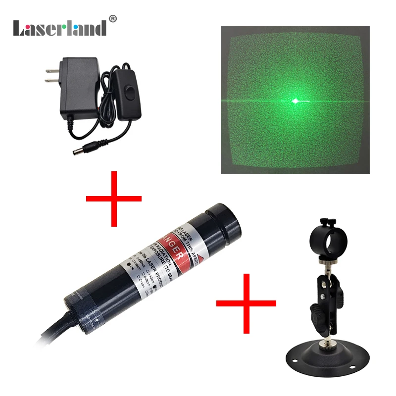 520 nm DOE grünes Speckle-Lasermodul für AFR-Gesichtserkennung
