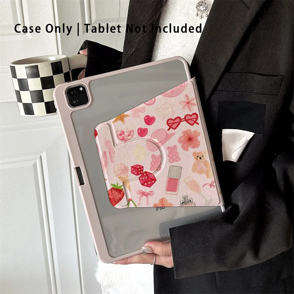 حافظة سامسونج باد، 360 °   حافظة دوارة لحماية وسادتك: متوافقة مع سامسونج لجهاز Galaxy Tab A8/A9 plus/S6 Lite/S7