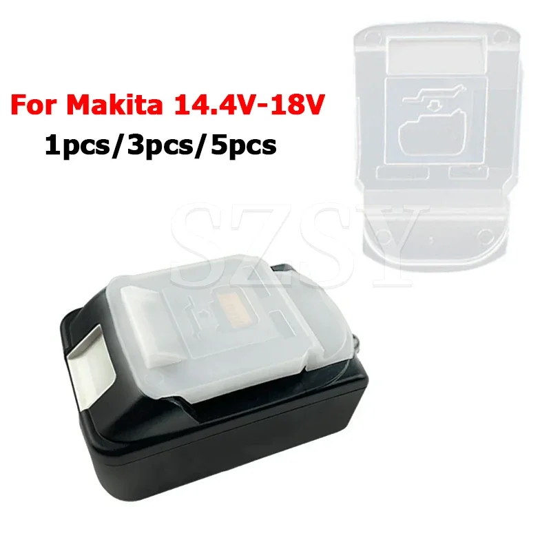 1/3/5pcs Suitable For Makita 14.4V-18V Lithium Battery Dust Cover BL1430 BL1830 BL1840 BL1850 BL1860 BL Series Dust Cover jacket