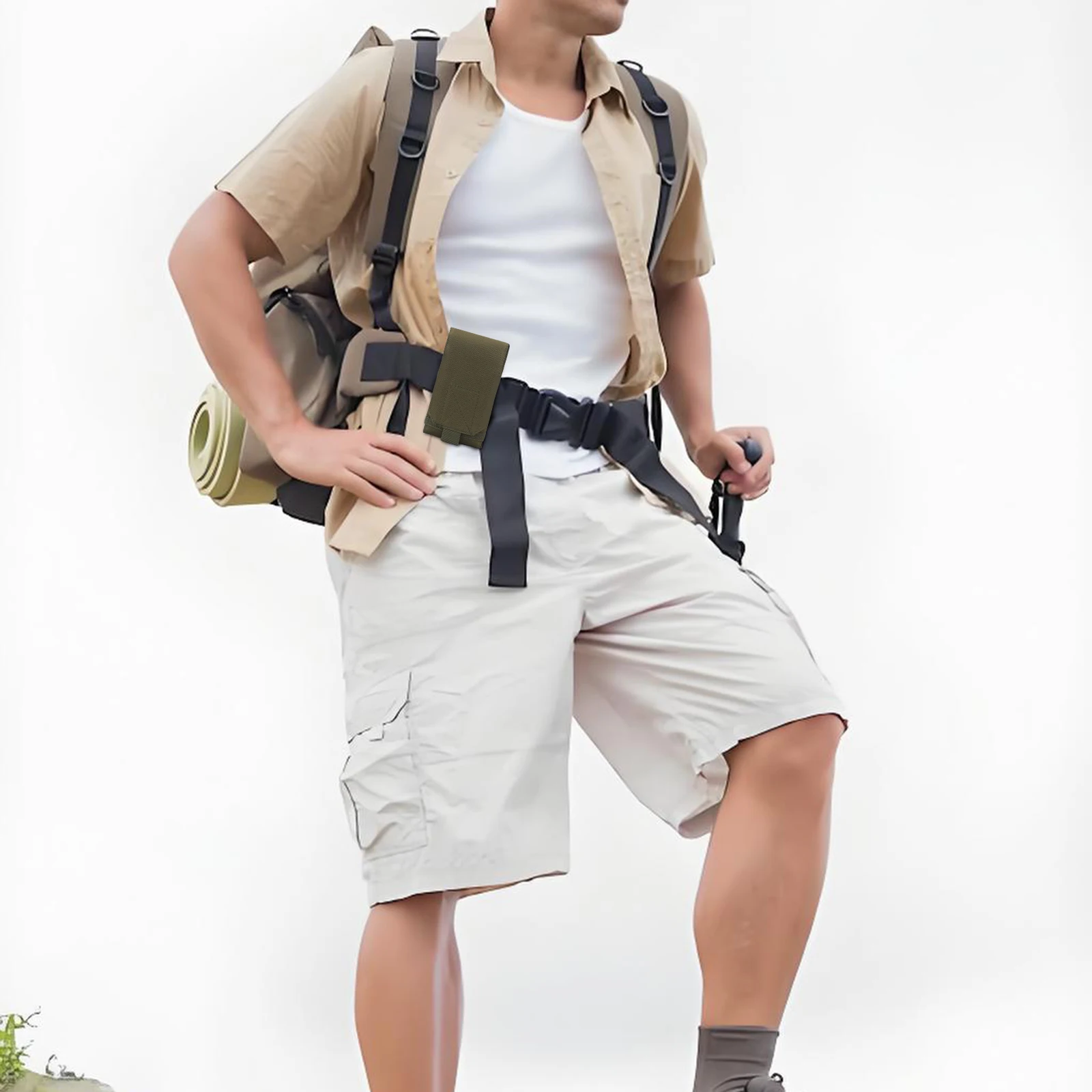 Sports Phone Belt Bag Easy and Convenient to Use Invisible Waist Pack Suitable for Traveling Running Cycling