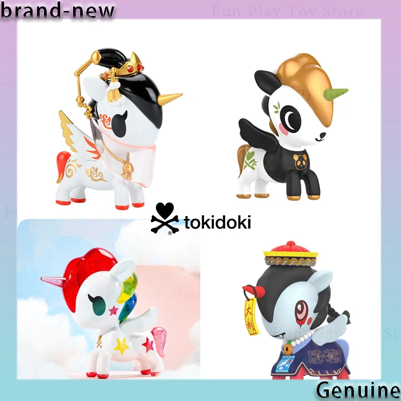 

【В наличии 】 Tokidoki Unicorn Handheld Authentic Jewelry Series Модный игровой инвентарь Limited Аниме Периферийная игрушка Модель Gif