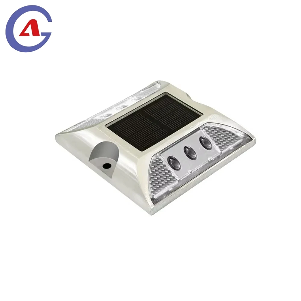 With Screws Road Safety Supplies IP68 Reflective Solar Studs Dock Lights Tacks Driveway Light Stud Reflector Roadway Security