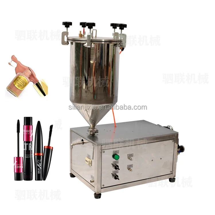 SiLian Desktop stainless steel  Semi Automatic Pneumatic 1-20ml High Accuracy Pump Gel  Liquid Filling Machine