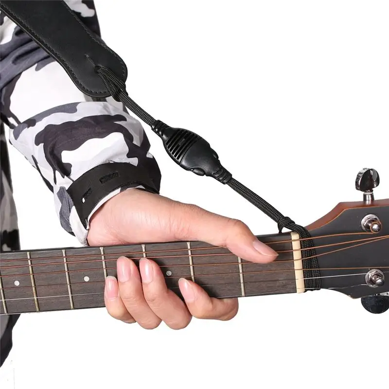 ABKV-Guitar Strap Quick Release Acoustic Guitar Strap Adapter Attaches Strap To Headstock Guitar Strap Locks