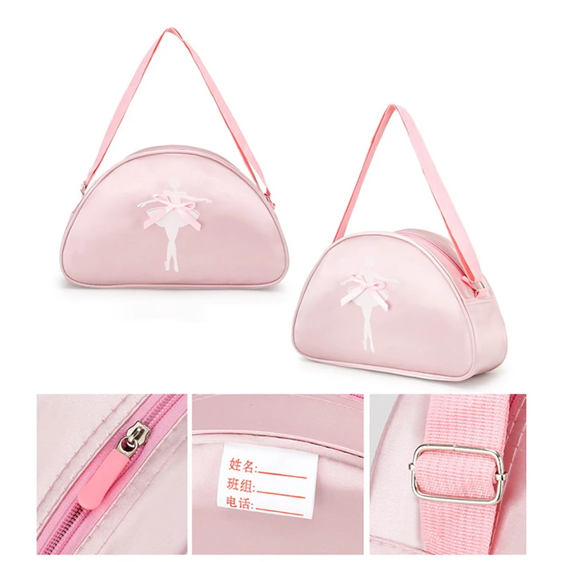 Children's Ballet Dance Bags Pink Women Girls Ballet Sports Dance Girls Package Dance Backpack Baby Package Ballet Bag Handbag