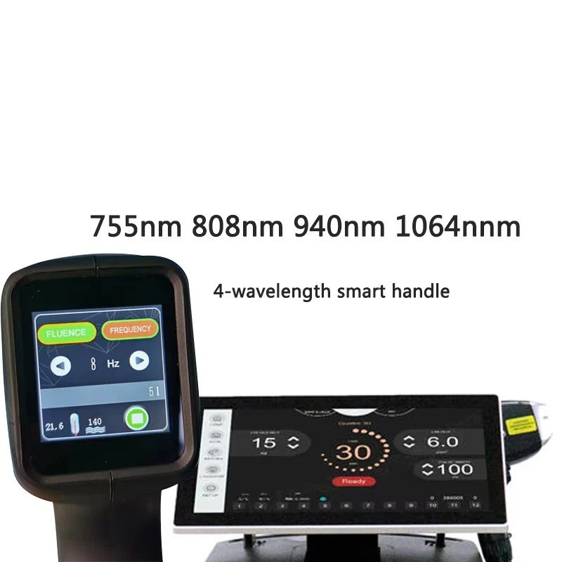 4 Wave Device 808nm Alexandrite Professional Soprano Diode Ice Titanium Laser Body Hair Removal Machine Permanent CE Woman 4000w