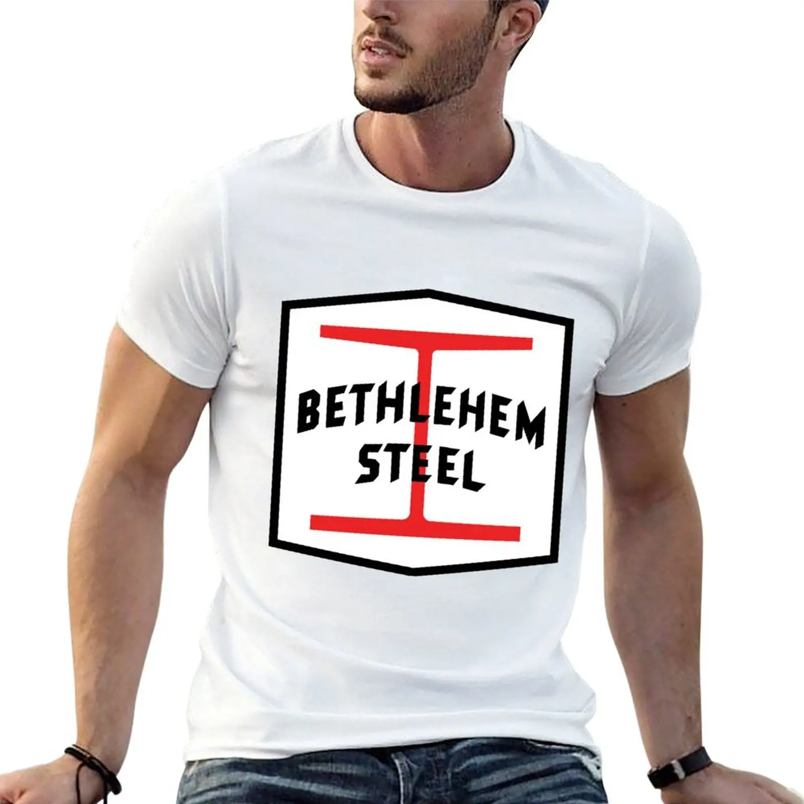 Bethlehem Steel T-Shirt plain shirts graphic tees mens shirts graphic tee