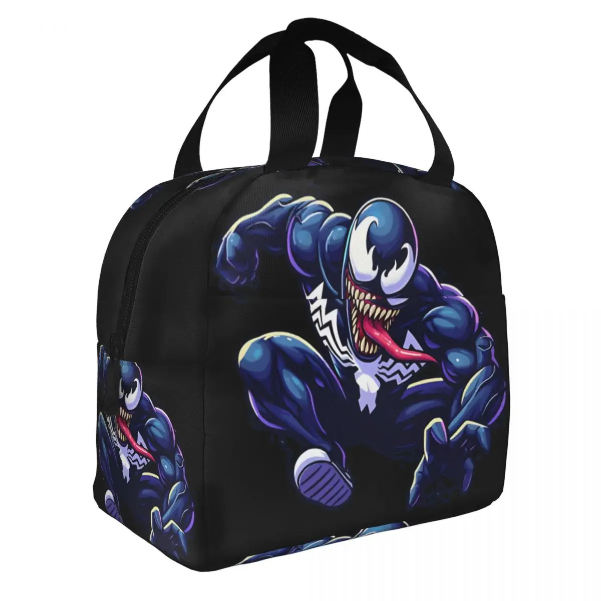 Aluminum Foil Insulation Teenager Marvel Venom The Last Dance Food Bags Cooler Portable Fashion Symbiont Parasite Food Pouch