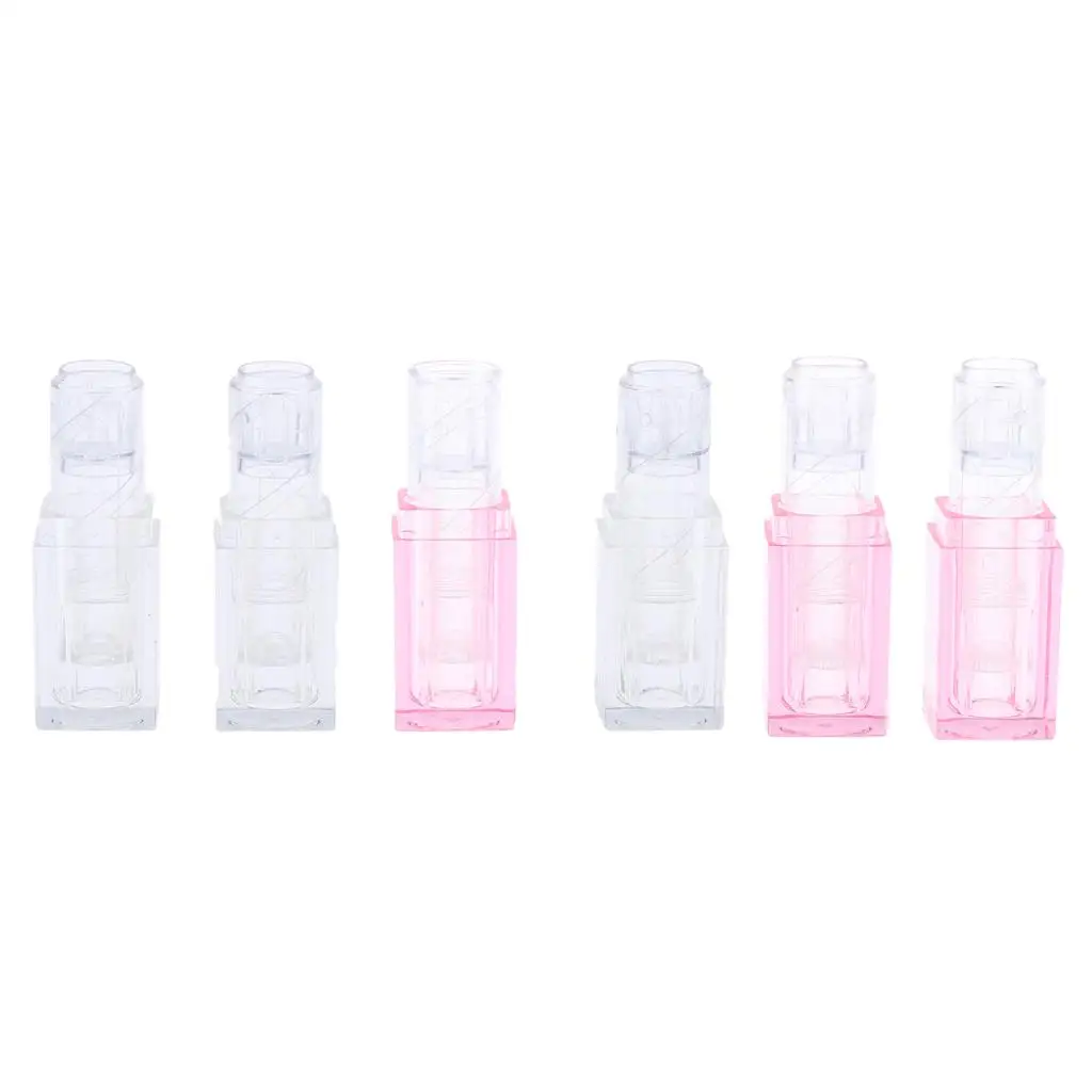 2-4 opakowania 3x3.8g pusty balsam do ust DIY pojemniki kosmetyczne butelki szminki