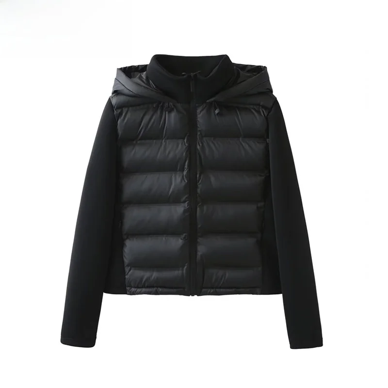 

ZBZR Faionable Long Sve Warm Outerwear Women's Clothing Autumn New Sle Polyester Fiber Universal Fit Sli Coat