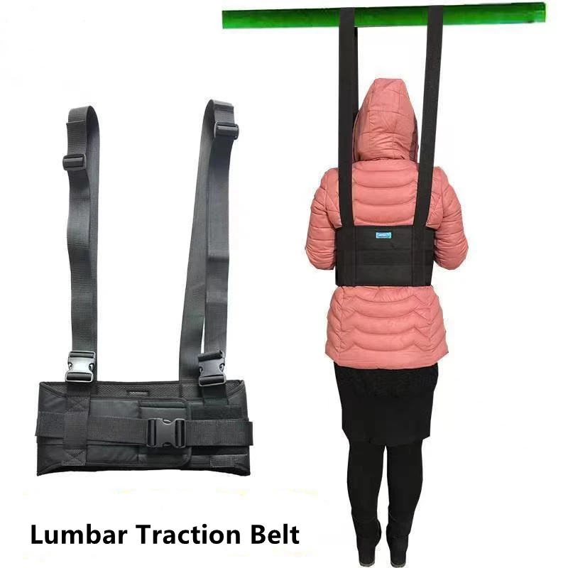 

Hanging Horizontal Bar Lumbar Vertebra Traction Belt Sling Waist Stretcher Lumbar Disc Spine Retractor Rehabilitation Strap