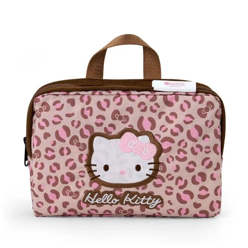 

Hello Kitty Shoulder Bag Kawaii Kt Women Accessories Printed Large Capacity Foldable Storage Travel Supplies Girl Gift Wholesale