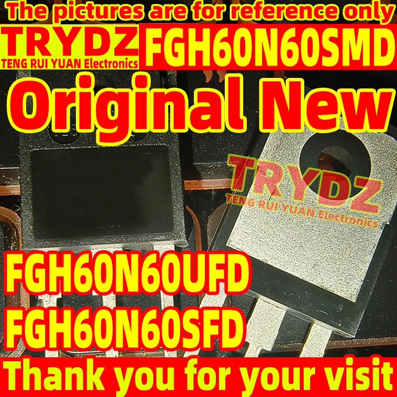 5-1pcs Original New FGH60N60SMD = FGH60N60UFD =  FGH60N60SFD TO-247