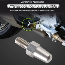 Motorcycle Front Pedal Probe Stainless Steel Screw Accessories for BMW S 1000 R/RR/XR S1000R S1000RR S1000XR M1000RR R1200RT