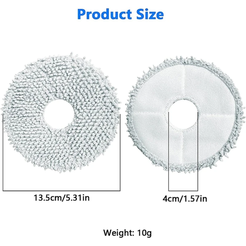 Dreame L10s L10s Ultra용 걸레 패드 청소 로봇 걸레 천 섬유 소재