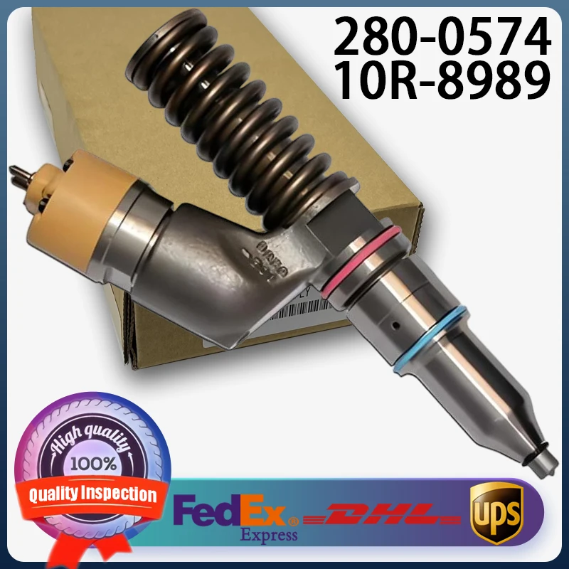 

280-0574 10R-8989 High Quality Diesel Fuel Injector 2800574 10R8989 for Caterpillar CAT C15 Diesel Engine