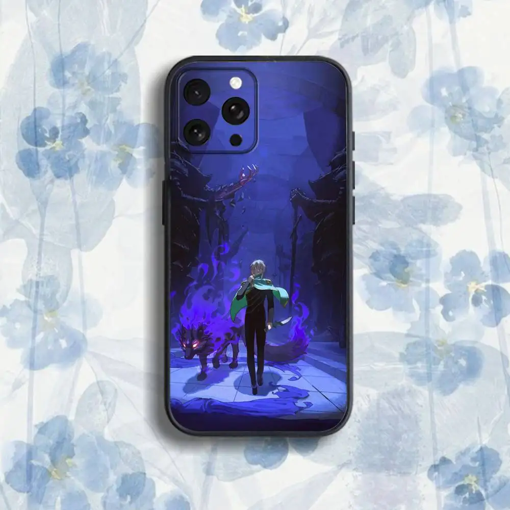 حافظة هاتف B-Beginning After End لهاتف iPhone 17,16,15,14,13,12,Pro,Max,Plus,E,SE4,Air,Mini Black Soft Box #5