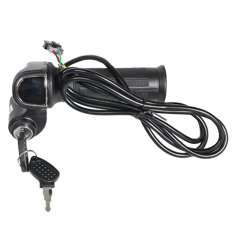 Manillar de repuesto con acelerador giratorio para bicicleta eléctrica Engwe T14 - Accesorio para bicicletas eléctricas.