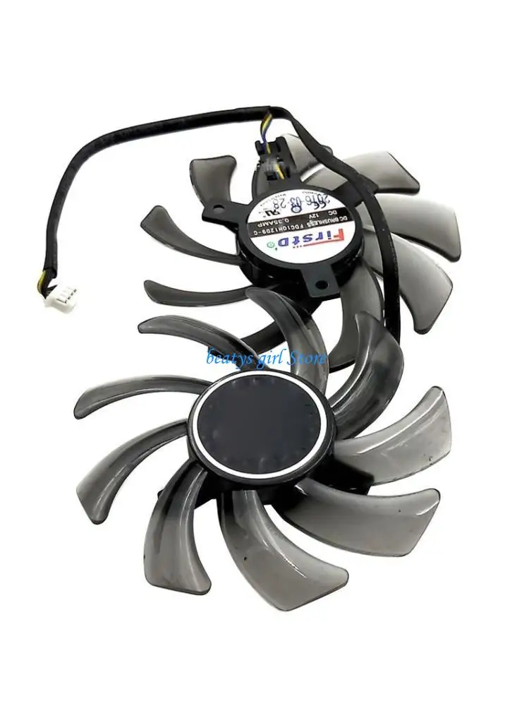 C7AB 2PCS Graphics Card FDC10H12D9-C 85MM 4pin Cooling Fan For GTX 1070 1070 TI 8G 1060 1080 Video Card Cooler