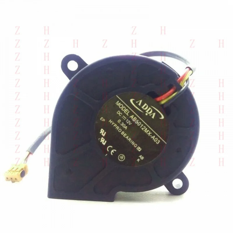 

XXZ для оригинального ADDA AB5012MX-A03 DC 12 В 0,30 А вентилятор для проектора турбинный охлаждающий вентилятор