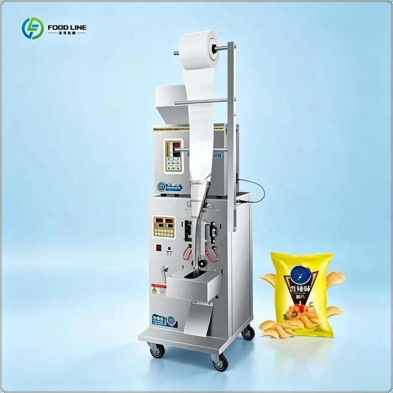 High Speed Tomato Paste Packing Machine Four Sides Seal Liquid Packing Machine Automatic Juice Packaging Machine FL Customized