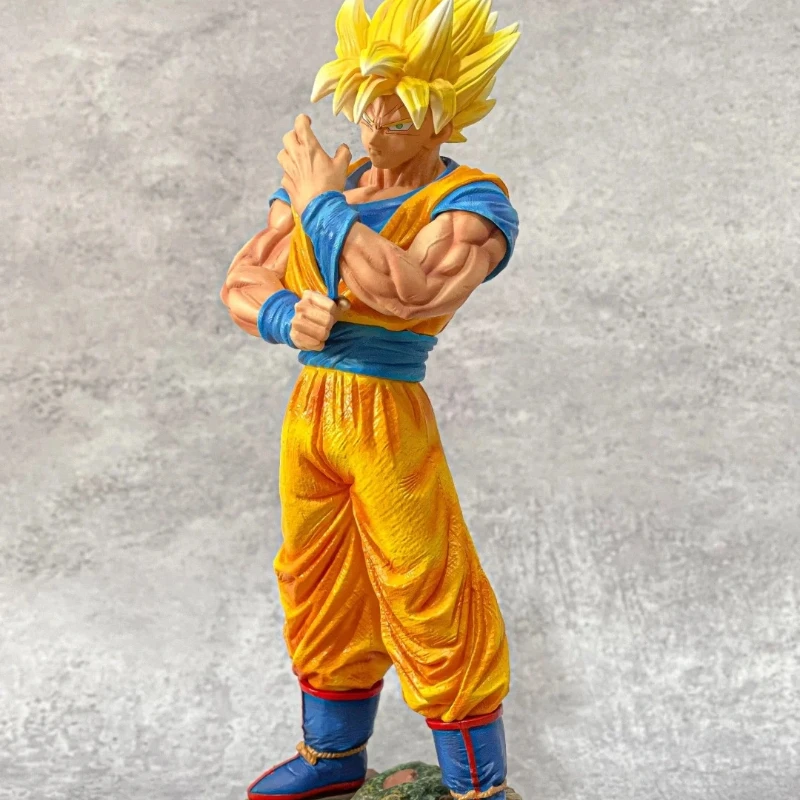 Dragon Ball 32cm Super 2 Goku 30cm Vegeta Resonance Set Figurki Akcji Zestaw Statuetka Model GK Ozdoba na Biurko Zabawka Anime Prezent dla Chłopca