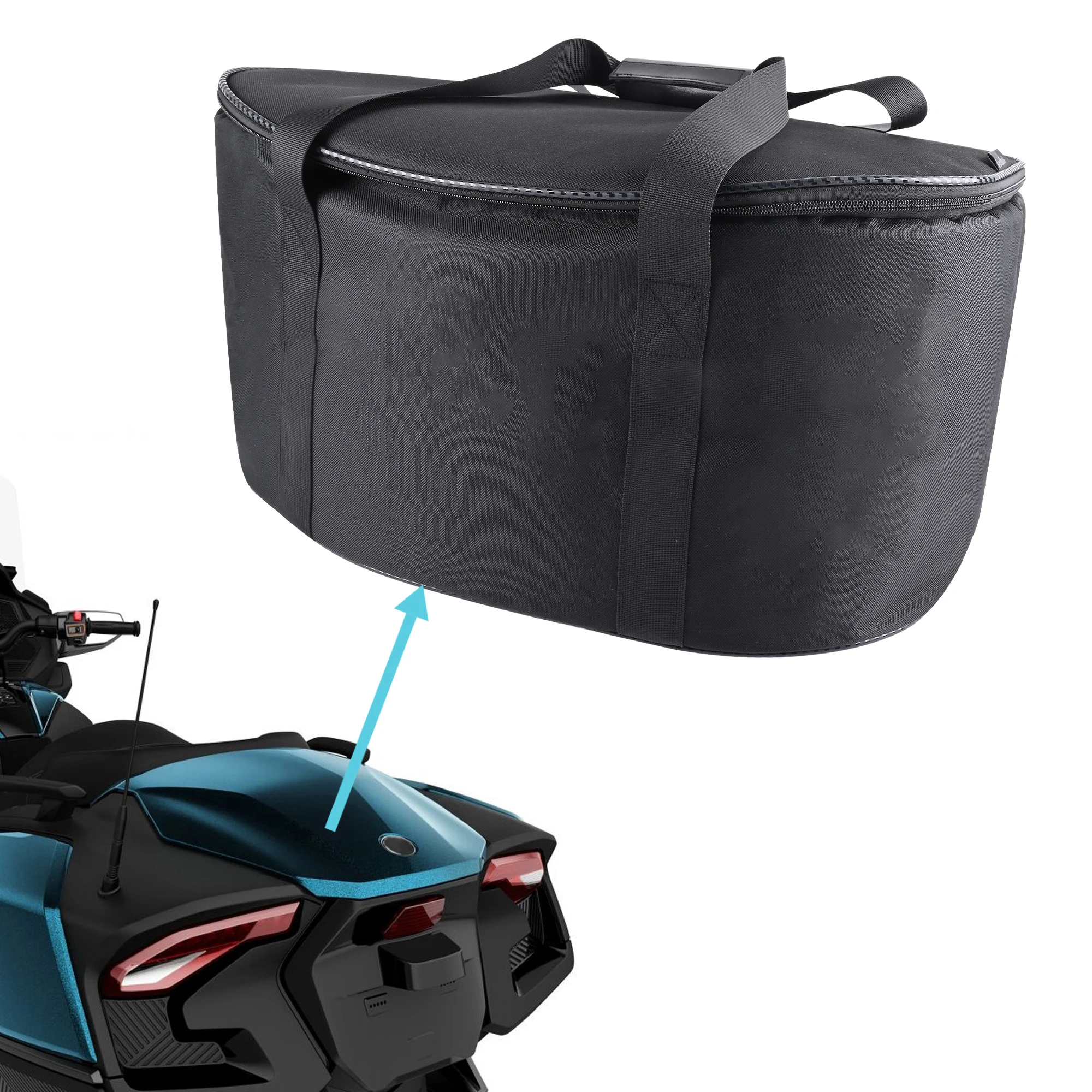 

GoldFire Can Am Spyder RT RT-L RT-S (2020+) Motorcycle Rear Storage Cargo Bag Trunk Organizer Waterproof Backpack Accessories