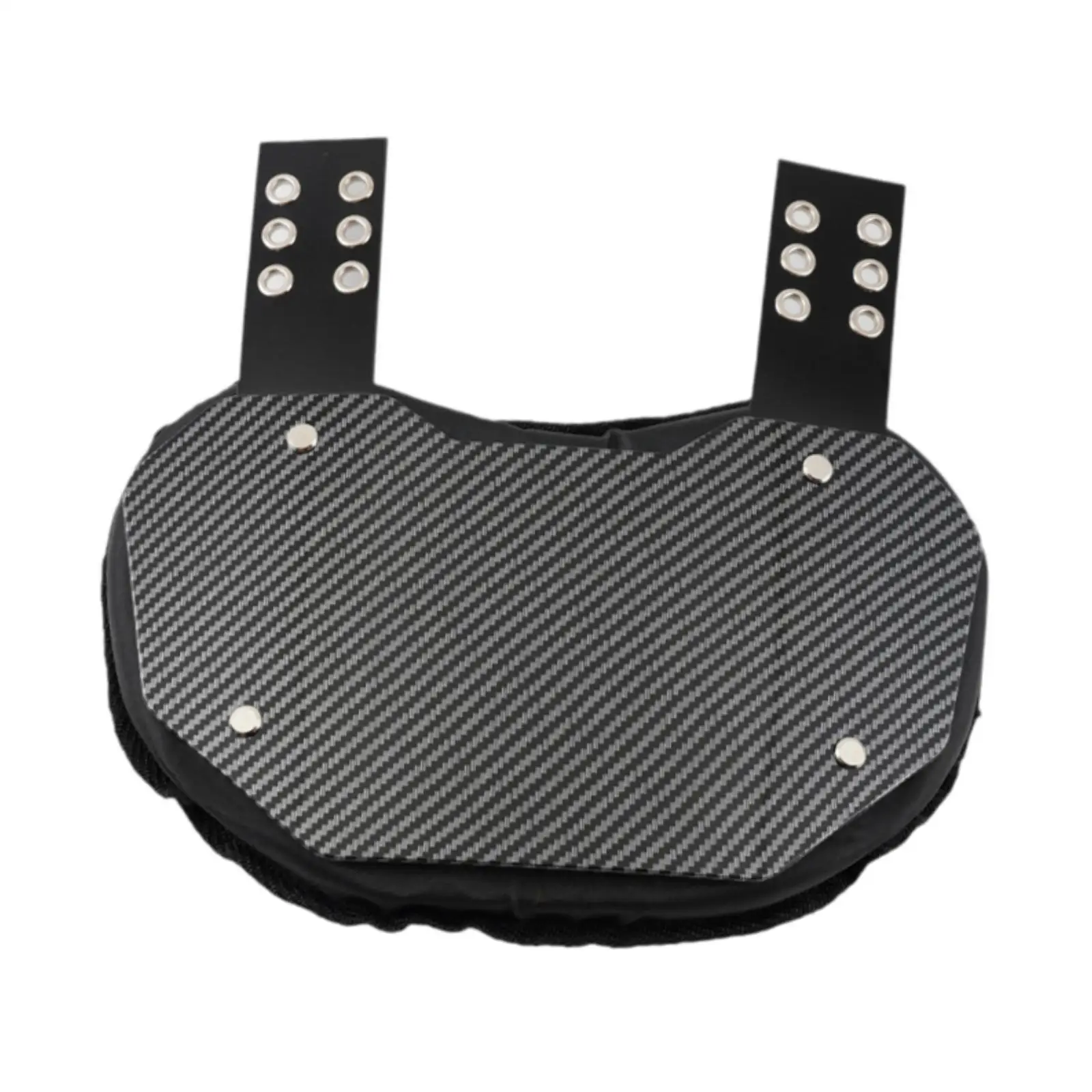 

Football Back Plate High Impact Protection Plate Wear Resistant Football Gear Rear Protector for Football Game Athletes Youth