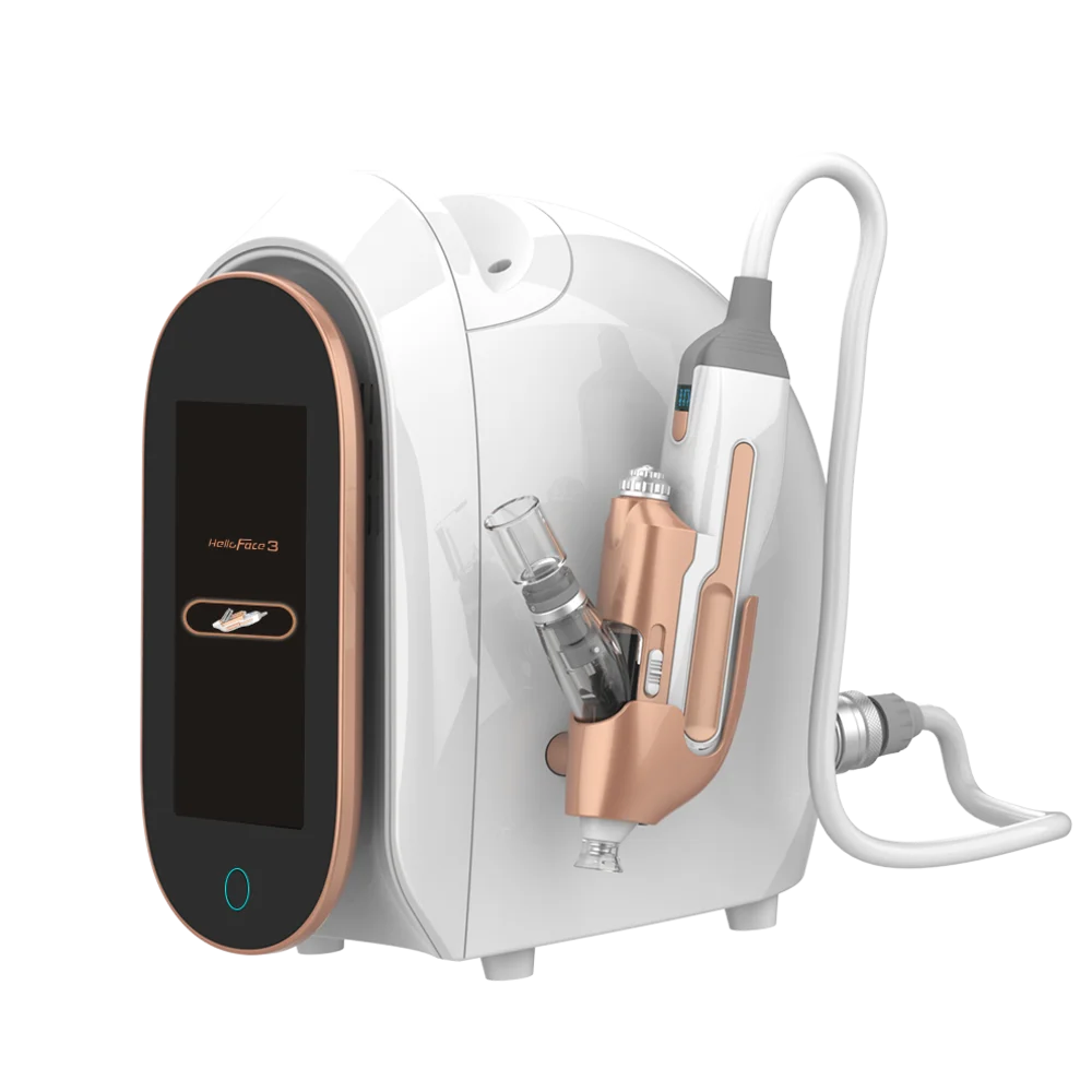 

Newest Facial Mesotherapy Device No Needle Skin Rejuvenation Whitening & Lifting Beauty Machine Oxygen Jet Peel Machine