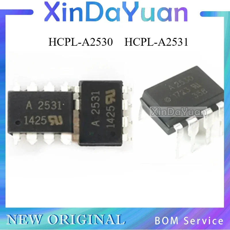 10 pcs A2530 HCPL-2530 HCPL-A2531 SOP-8 DIP-8 F2530 A2531 optocoupler