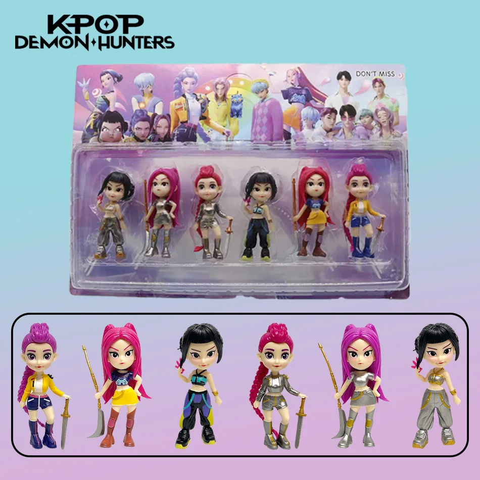 2026 K-POP Monster Hunt K-Pop Monster Hunt Handmade Model Blind Box Vinyl PVC Doll Lumira Zoe Surprise Collectible Figure