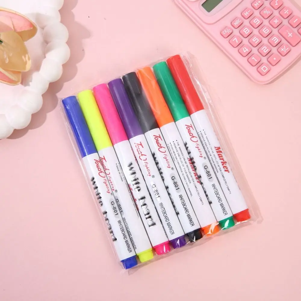 Erasable Water Floating Painting Brush Colorful Interesting Water Painting Pen Whiteboard Pen Drawing Graffiti Watercolor Pen