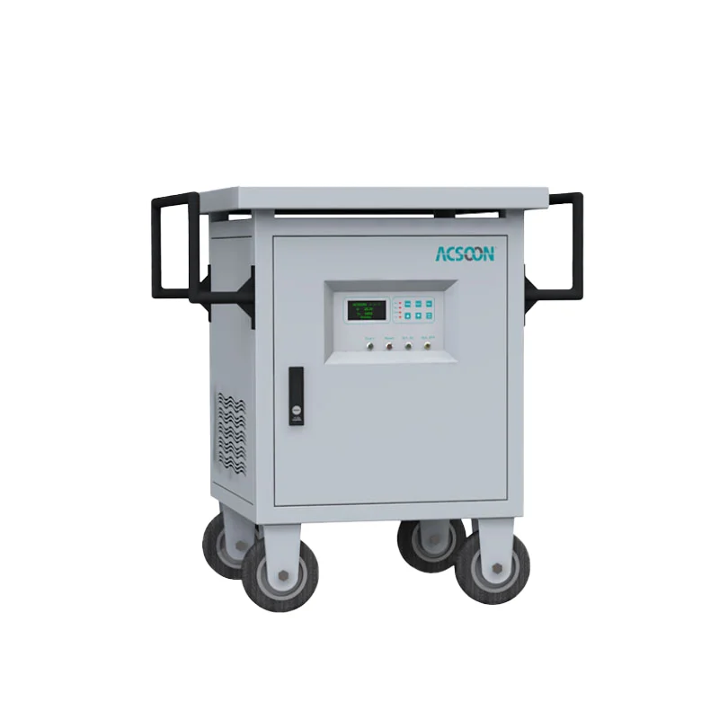 ACSOON ADCW-28600 28.5VDC 600A GPU With Trolley Ground Industrial Power Unit & DC Rectifier For Aircraft Air Cooling