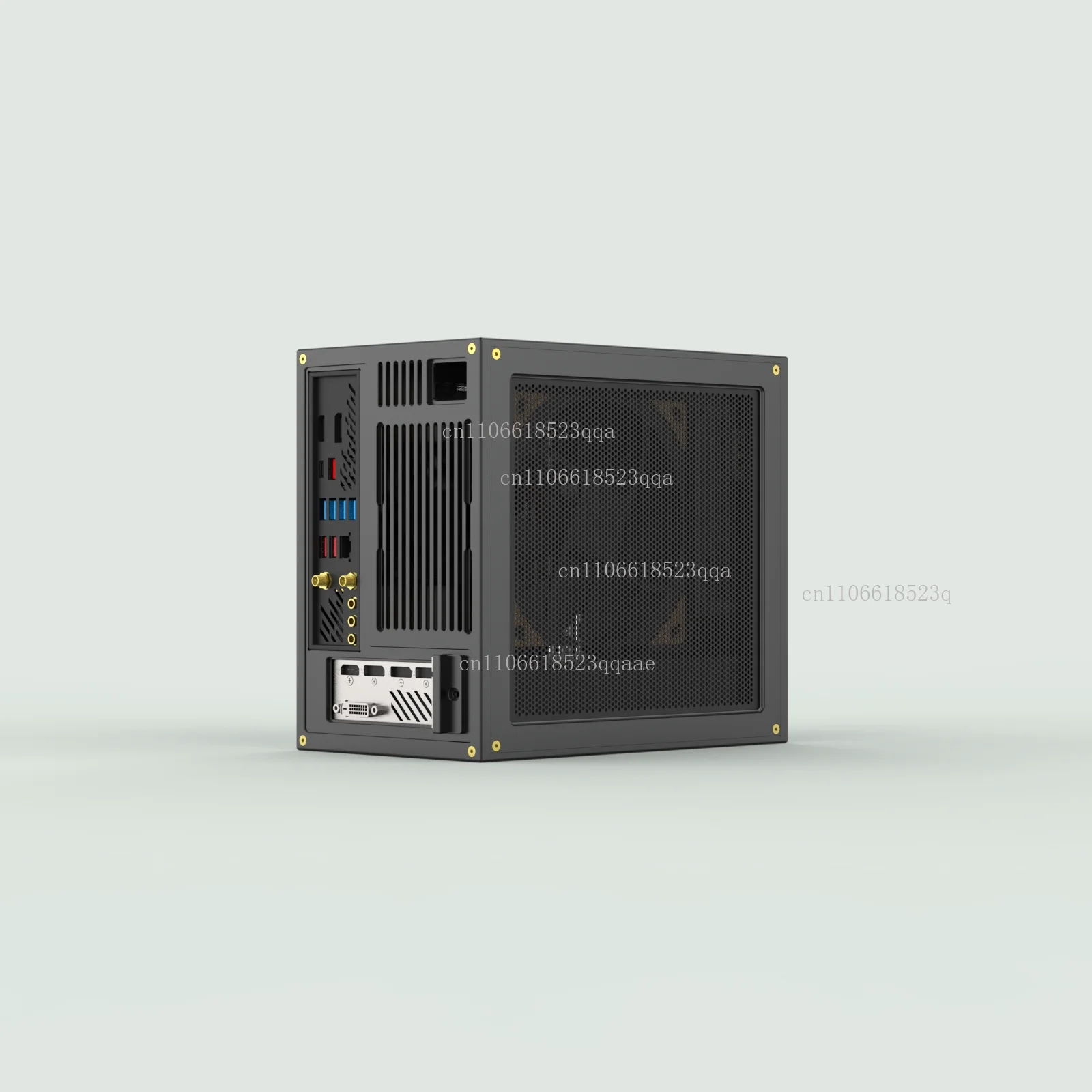 chassis imgi F8 V2 in-line SFX125 tower fan 120 water cooling 5060 pure aluminum CNCITX small chassis