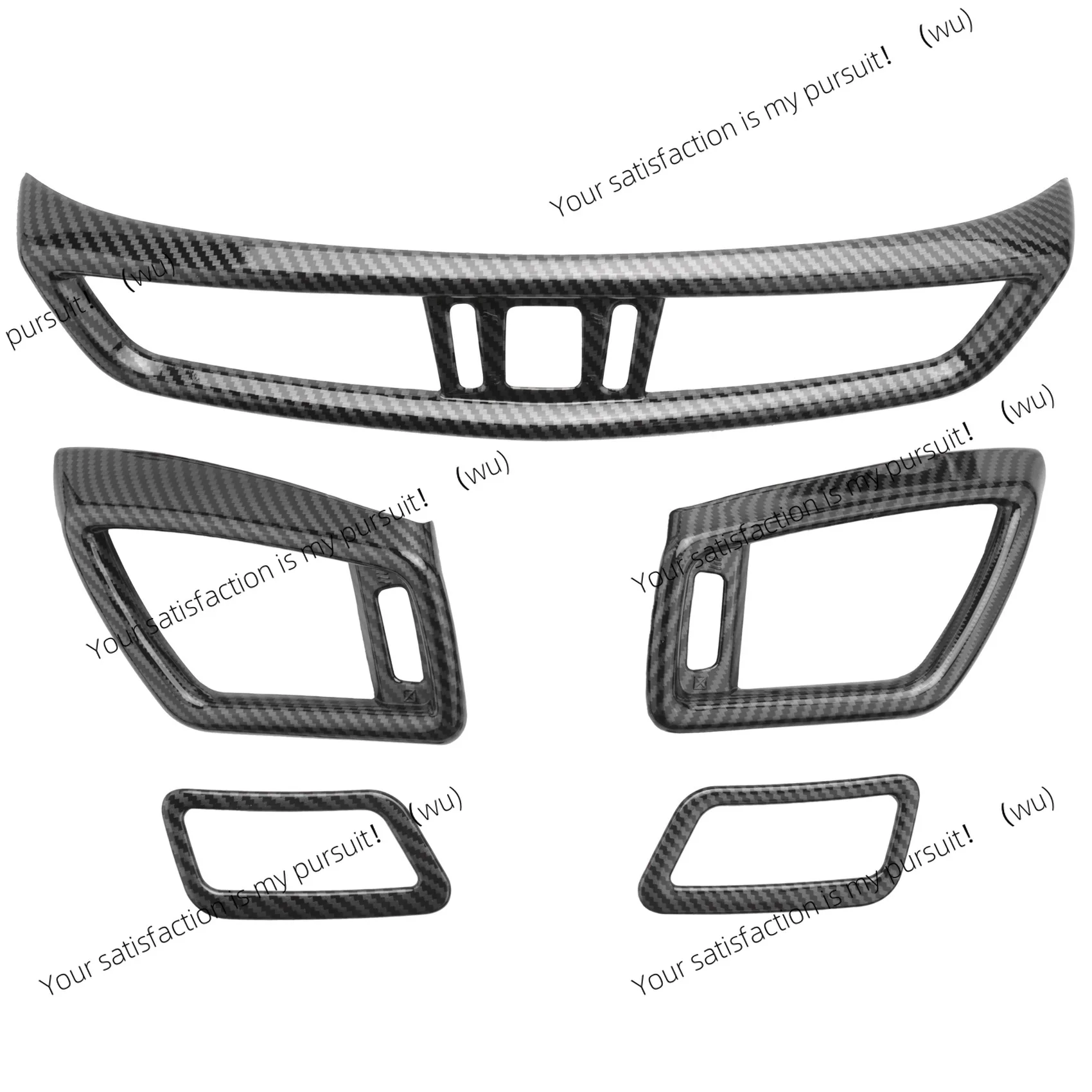 

5 шт./компл., крышка вентиляционного отверстия для передней консоли автомобиля для Nissan X-Trail T32 Rogue Qashqai J11 2014-2020