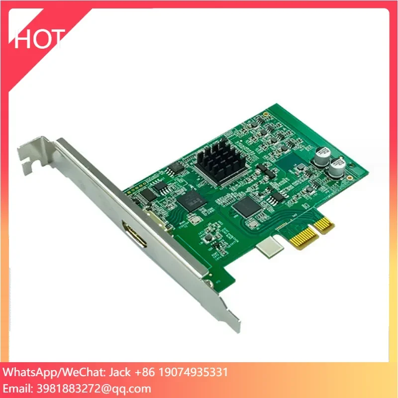 

Карта захвата камеры 4K HD Pcie Компьютерная медицинская видеоконференция Игровая карта захвата в реальном времени