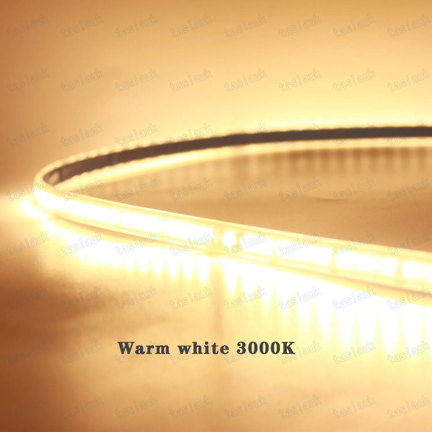 1/2/3/5/6/7/10/15/20M AC220v 230v 2835 led strip light 120led/m con ic ip68 decorazione impermeabile 4000k bianco/bianco caldo stringa