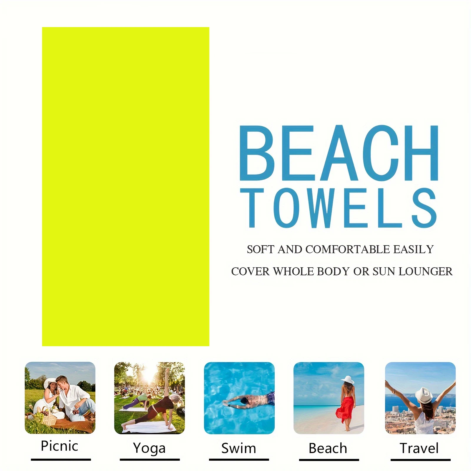 Toalla de playa personalizada con nombre toalla microfibra_voghion.com