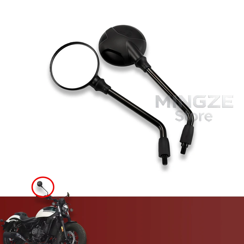 Original Rearview Mirror For CFMOTO 250CLC CLC250 version High Quality Mirror CFMOTO Original Accessories 10MM