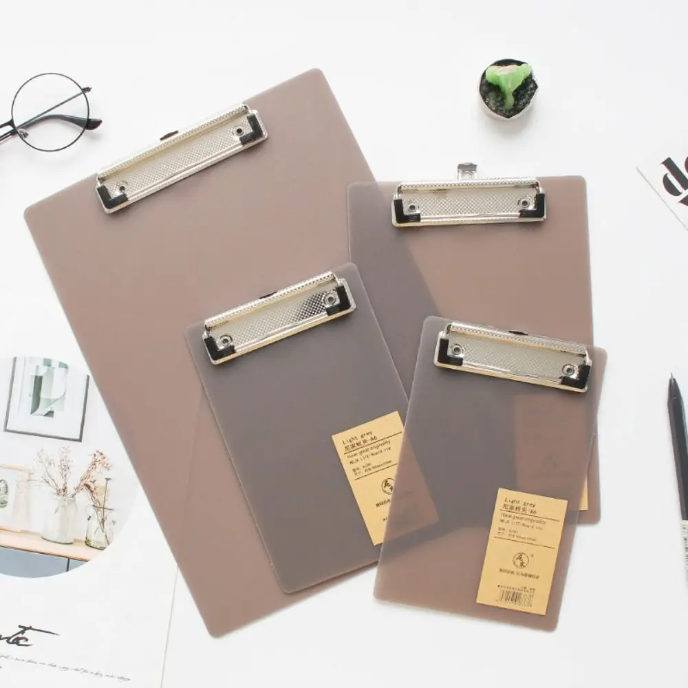 With Low Profile Gold Clip A4 A5 A6 File Folder Document Folder Writing Tablet Paper Organizer Writing Pad Writing Sheet Pad