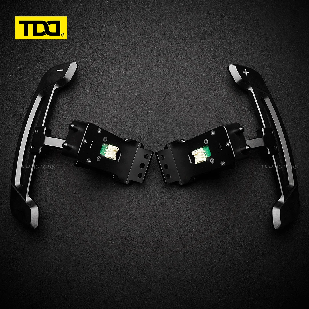 TDD Aluminum Alloy Magnetic Paddle Shifters For Porsche 718 Cayman GT4 991 Panamera 971 911 997 Steering Wheel Shift Paddle