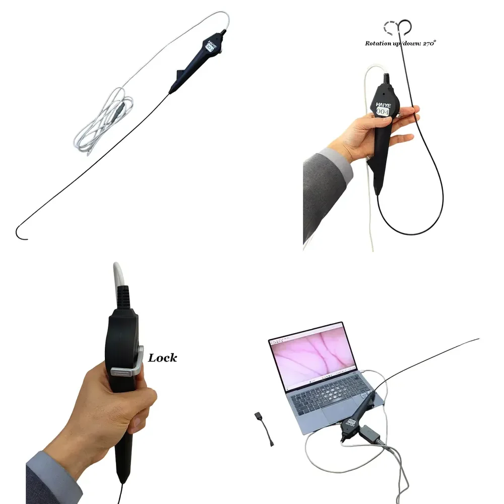 7.5fr Flexible Disposable Ureteroscope Single Use Urology Urological Diagnosis and Treatment