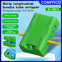 COMPTYCO 3.5-11MM Longitudinal Center Pipe Stripping Tool Tube Slitter Fiber Optic Ribbon Optic Cable Stripper