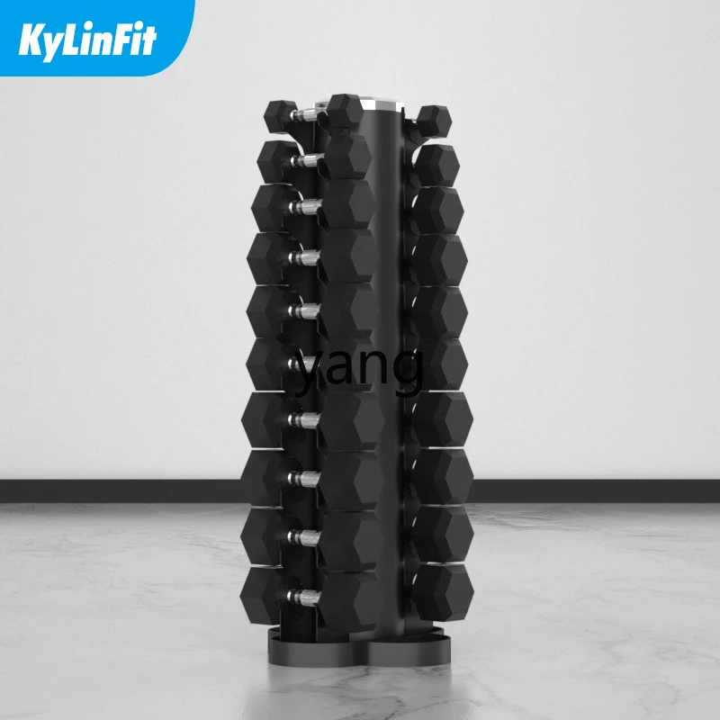 LH Steel Storage Rack Thickened Fixed Dumbbell Rack Studio Fitness Equipment