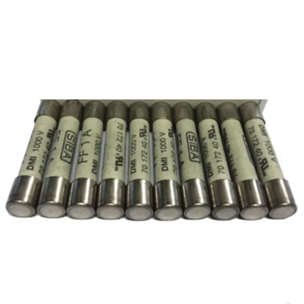 6,3 x 32 мм FF315mA FF500mA FF630mA FF800MA FF10A FF16A FF20A FF25A 1000 В SIBA Керамический предохранитель DMI-заподохранитель 1 шт.
