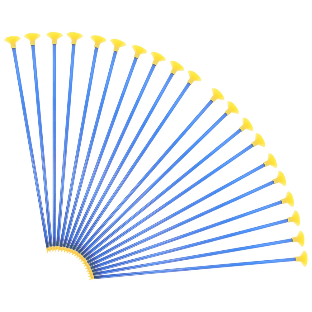 

20pcs Children Arrows 42CM Plastic Suction Cup Blue Archery Kids Safety Indoor Plastic Arrows Children Toy
