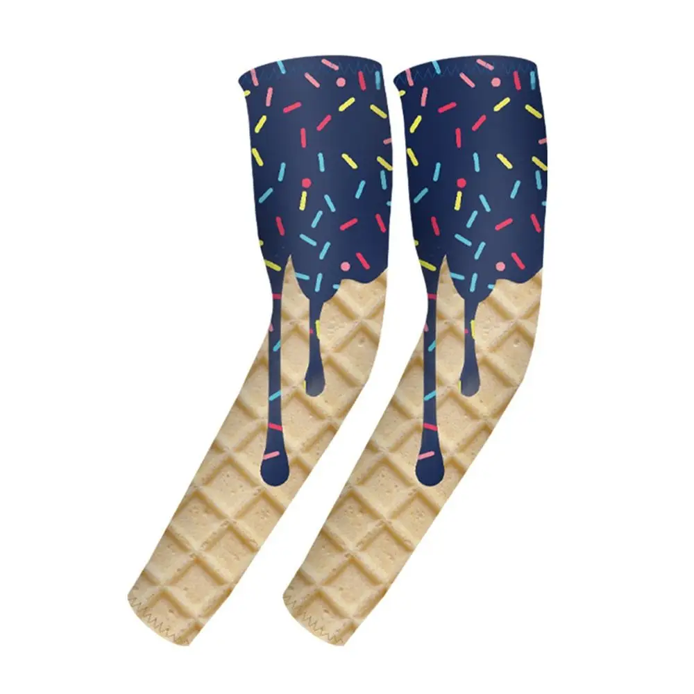 جديد الآيس كريم أكمام أذرع تبريد الرطوبة فتل أكمام الحماية من الشمس حماية من الأشعة فوق البنفسجية الأكمام الواقية الرياضية