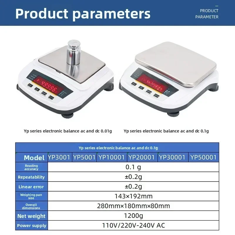 One percent electronic balance 0.01g high-precision laboratory balance gold jewelry electronic scale
