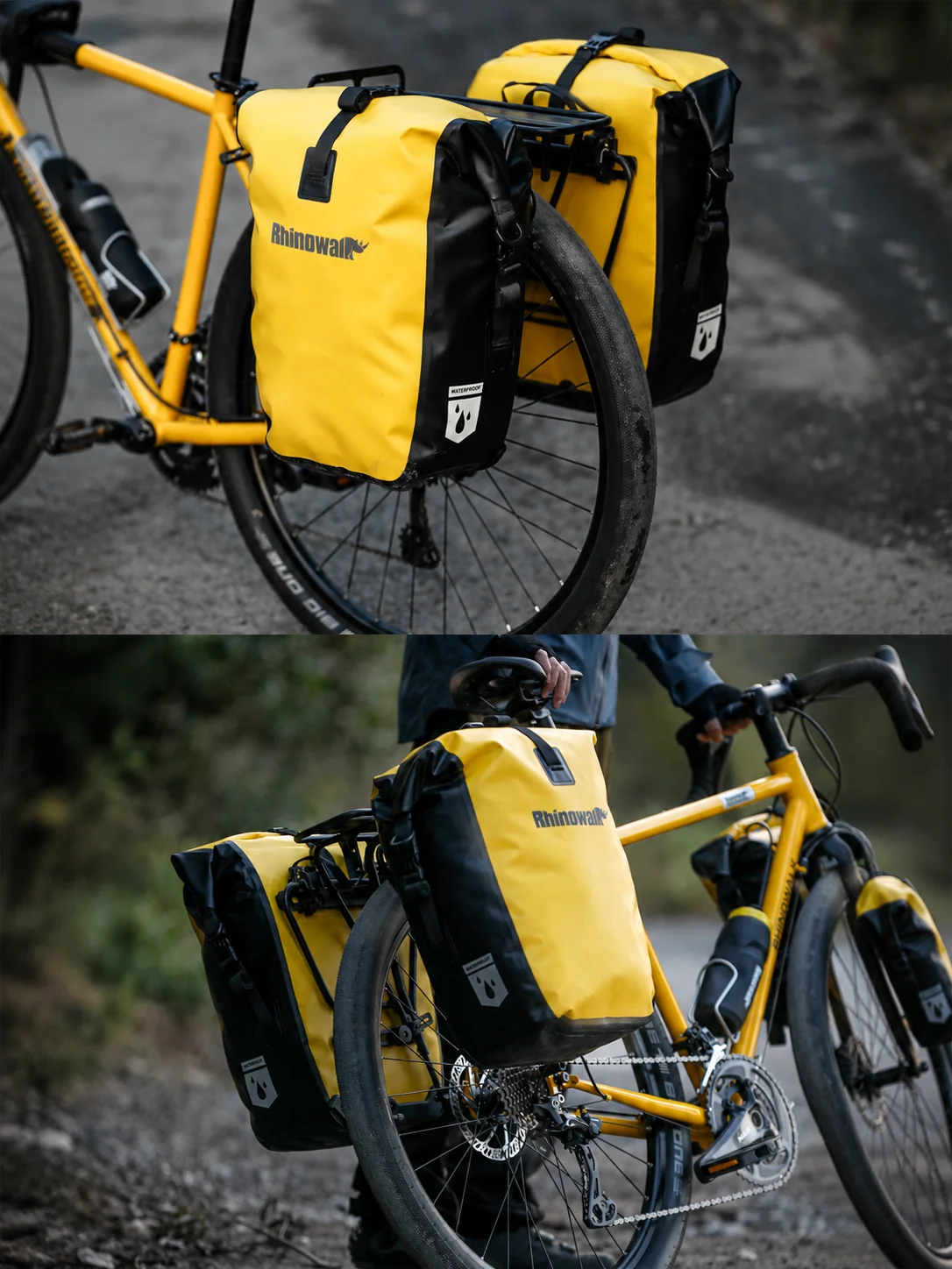 Rhinowalk Bike Pannier Bag 25L - Panniers Waterproof Rear 评论和价格