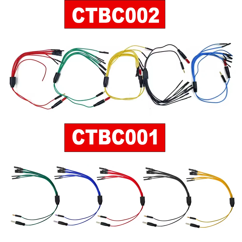2026 WOYO CTBC001/CTBC002 ECU Breakout Leads 8 Way Plug Jumper Cable for Automotive Diagnostic Oscilloscope Line Connection DIY
